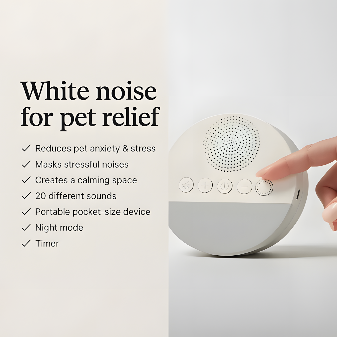 OniCalm - White Noise for Pets